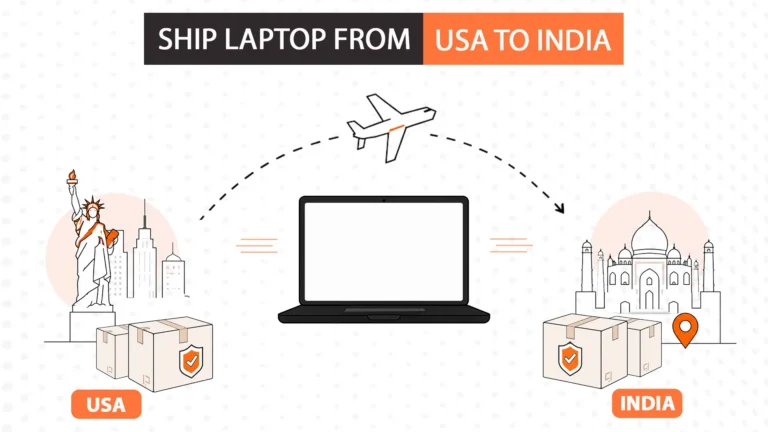 Ship Laptop from USA to India