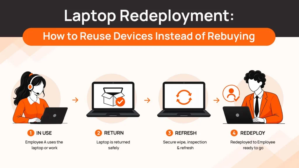 Laptop Redeployment: How to Reuse Devices Instead of Rebuying
