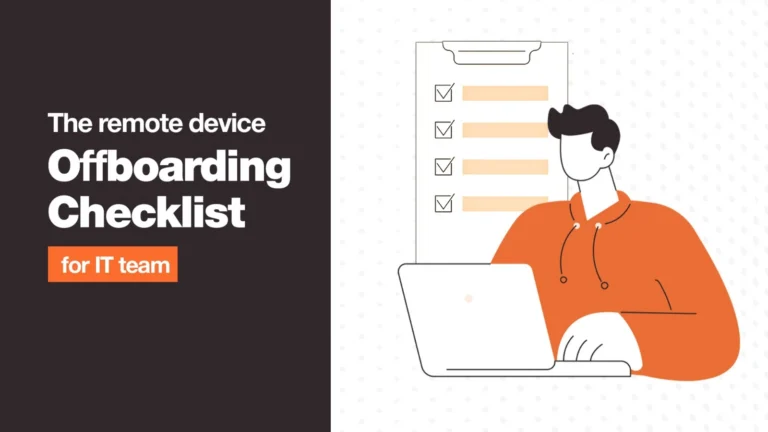 Remote Device Offboarding Checklist - Remoasset