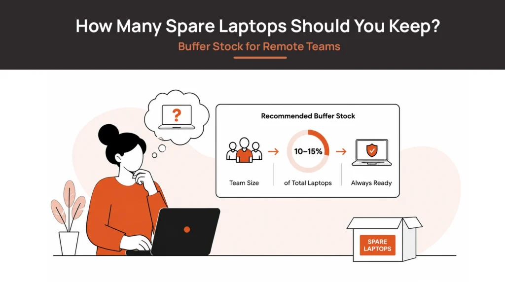How Many Spare Laptops Should You Keep? A Buffer Stock Guide for Remote Teams