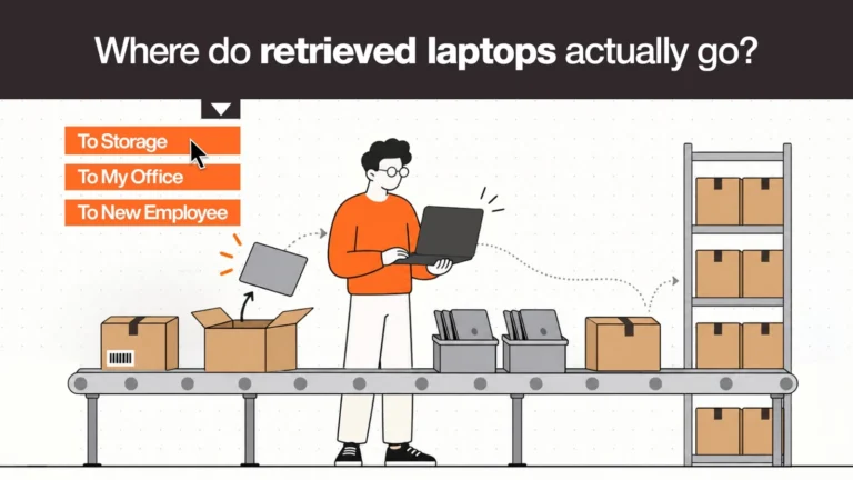 Where do retrieved laptops go? - Remoasset