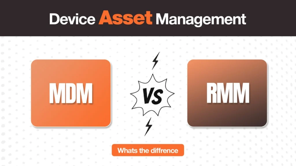 Device Asset Management vs MDM vs RMM: What’s the Difference?