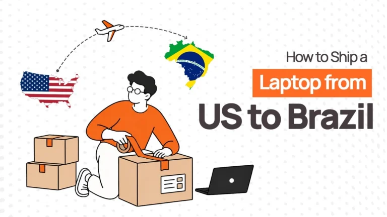 How to ship laptop from the US to Brazil - Remoasset