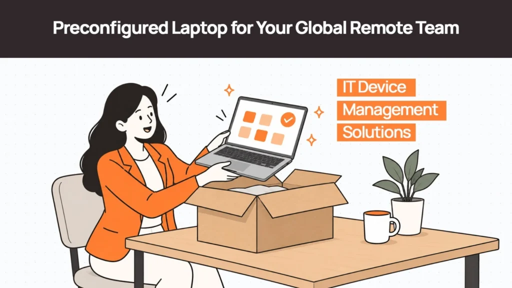 What “Pre-Configured” Actually Means for a Global Remote Team’s Laptops